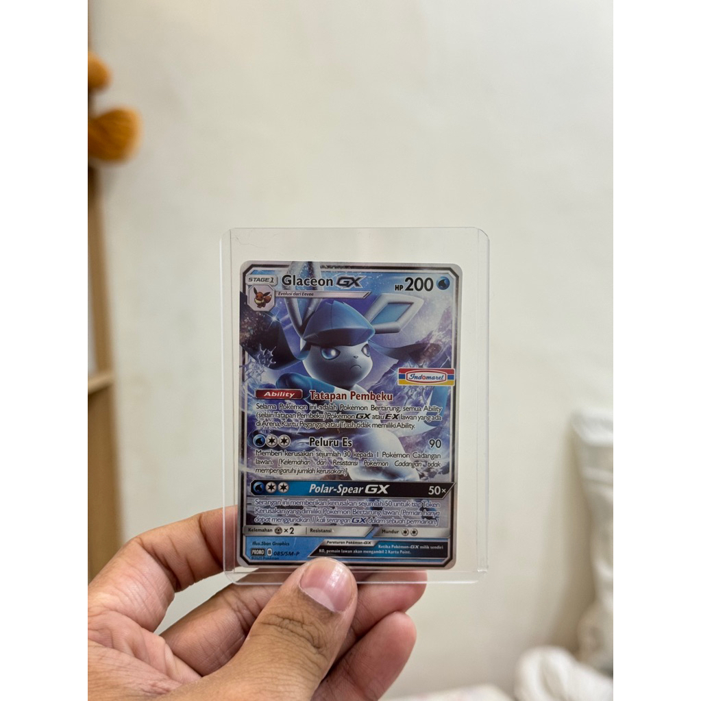 GLACEON GX (Indomart) Kartu Pokemon TGC Indonesia