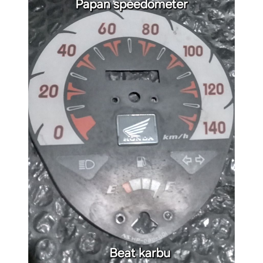 papan speedometer copotan ori beat karbu