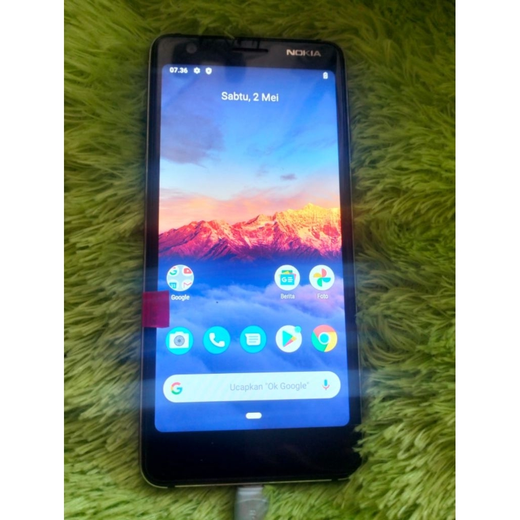frame lcd touchscreen Nokia 3 model 3.1 TA-1070 copotan