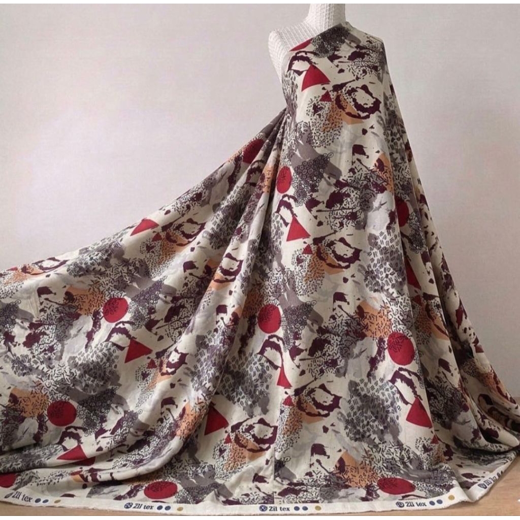 ( 0.5" Meter ) _Kain Katun Rayon Viscose Premium/Kain Rayon Premium/Kain Katun Rayon viscose Premium