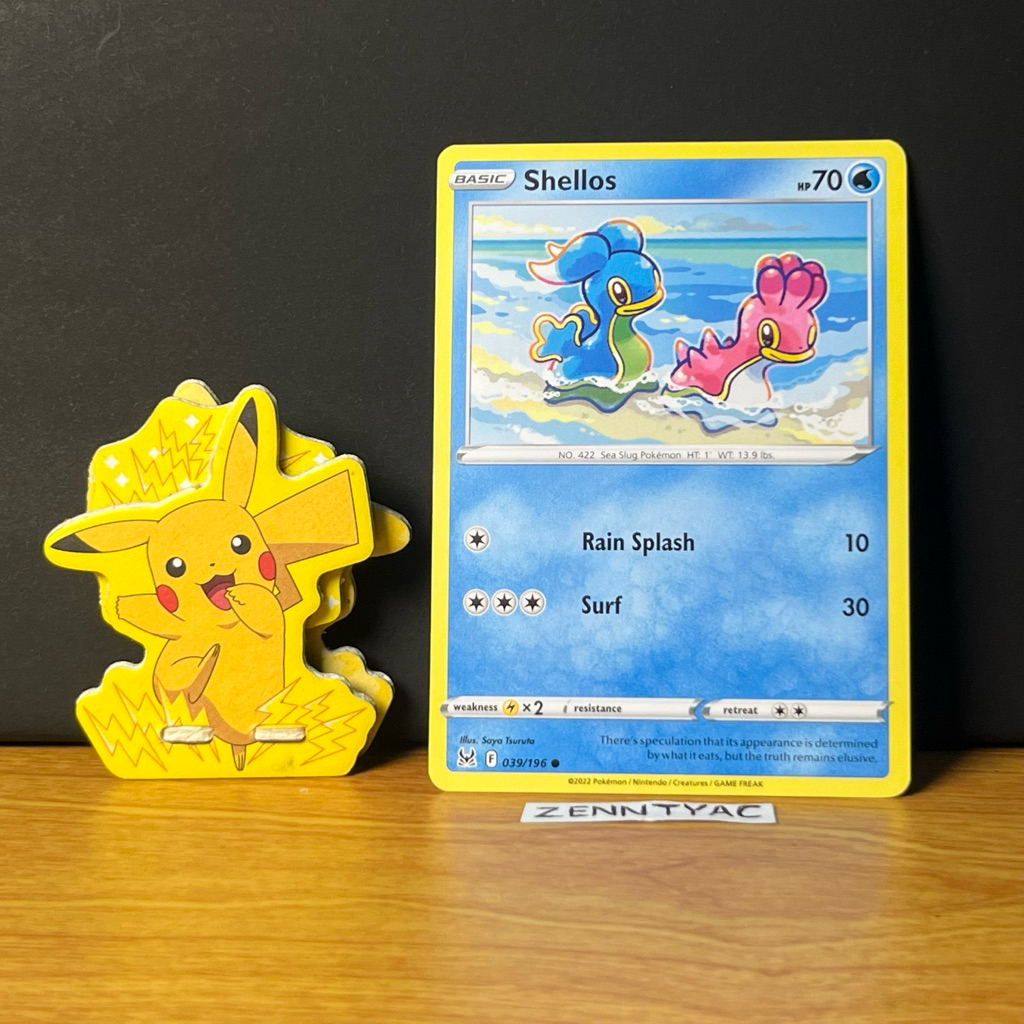 Shellos 039/196 Lost Origin, Kartu Pokemon TCG English
