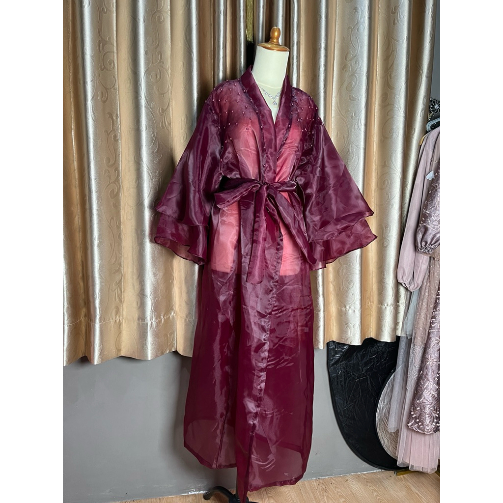 Preloved robe wedding pengantin gaun
