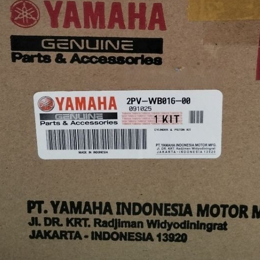 CYLINDER BLOK JUPITER MX KING ORI YAMAHA 2PV-WB016-00
