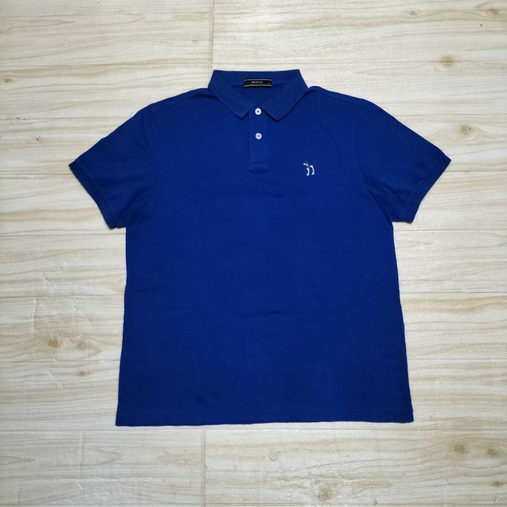 1197. Polo shirt kaos HAZZYS  Size M  LD100
