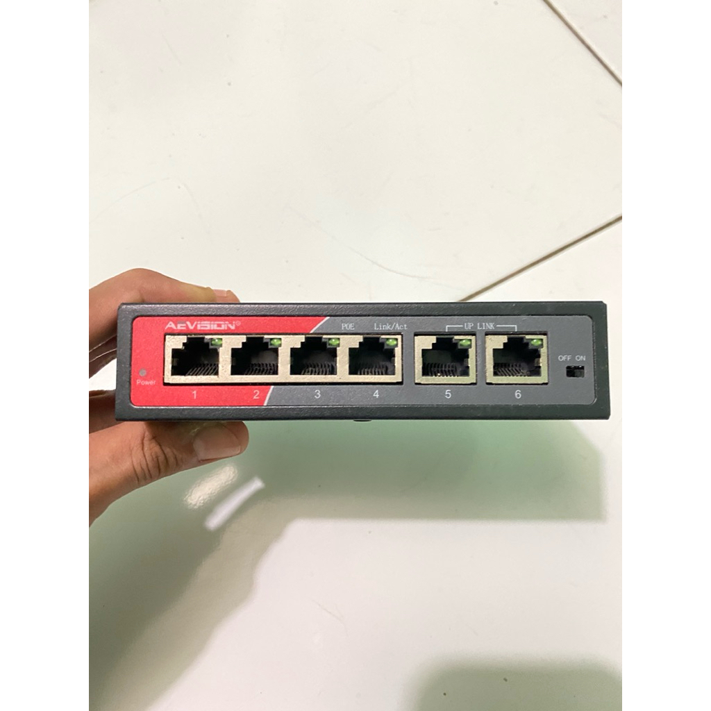 PoE Switch 4FE AeVision 4 Port