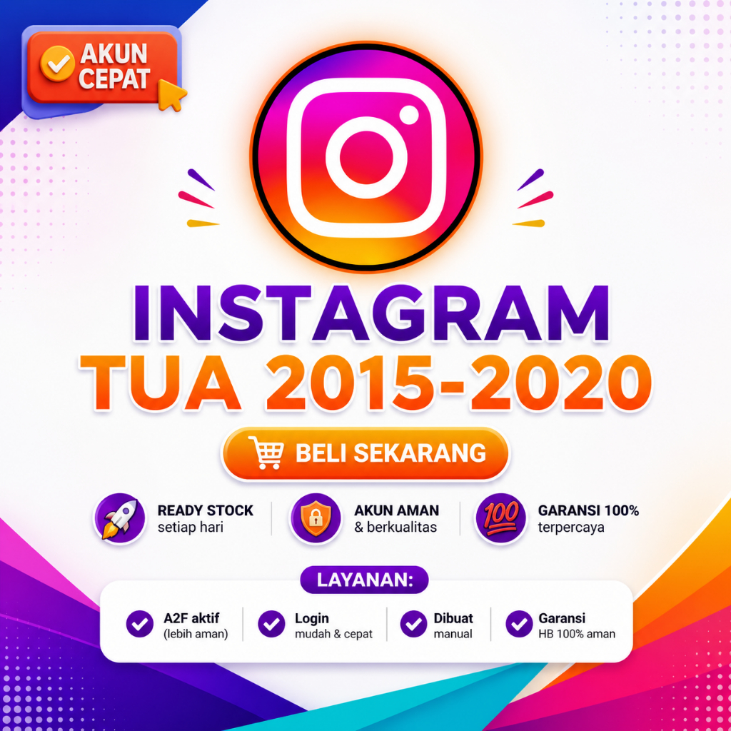 Akun Instagram Tua 2015-2020
