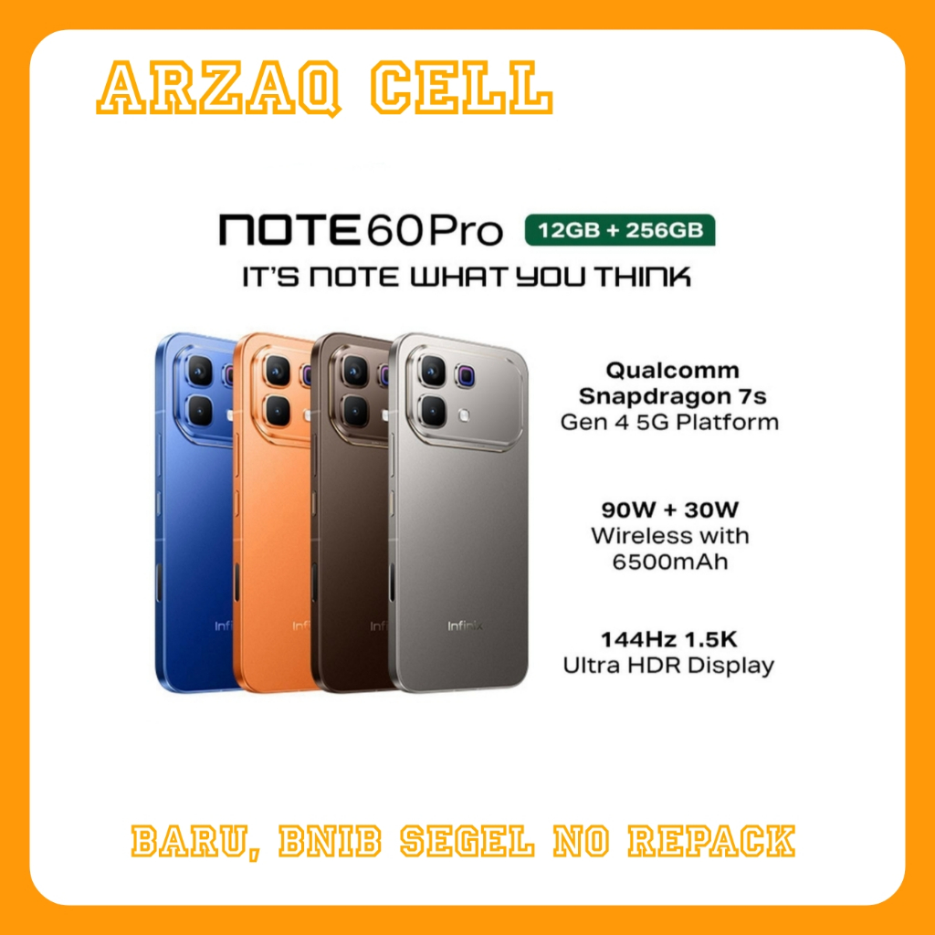 Infinix Note 60 Pro Ram [ 12/256 ] GB