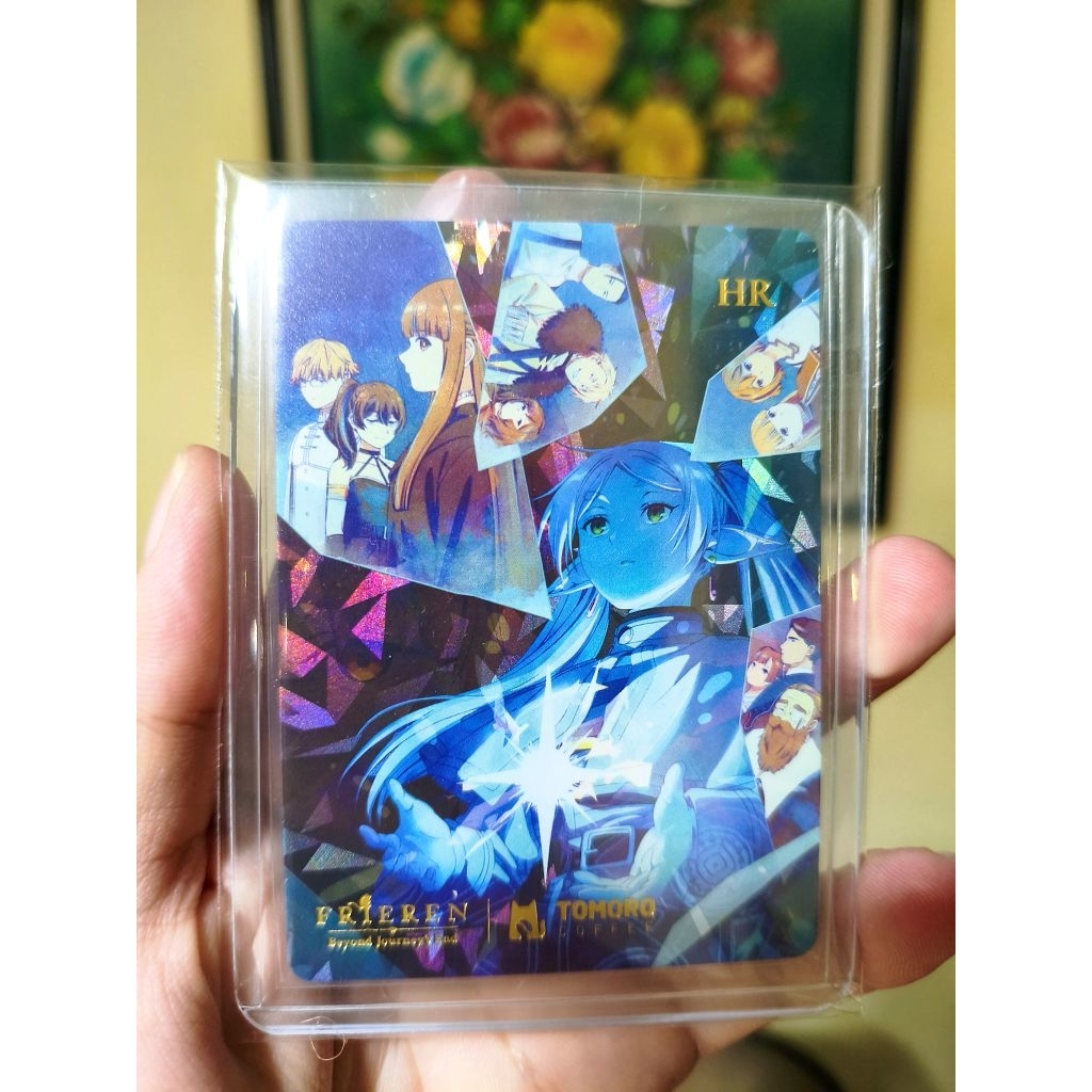 Tomoro x Frieren Hyper Rare Card / Kartu Tomoro Frieren HR Official