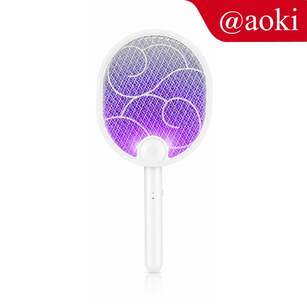 Raket Nyamuk Aoki 2 in 1 - Elektrik LED 8W