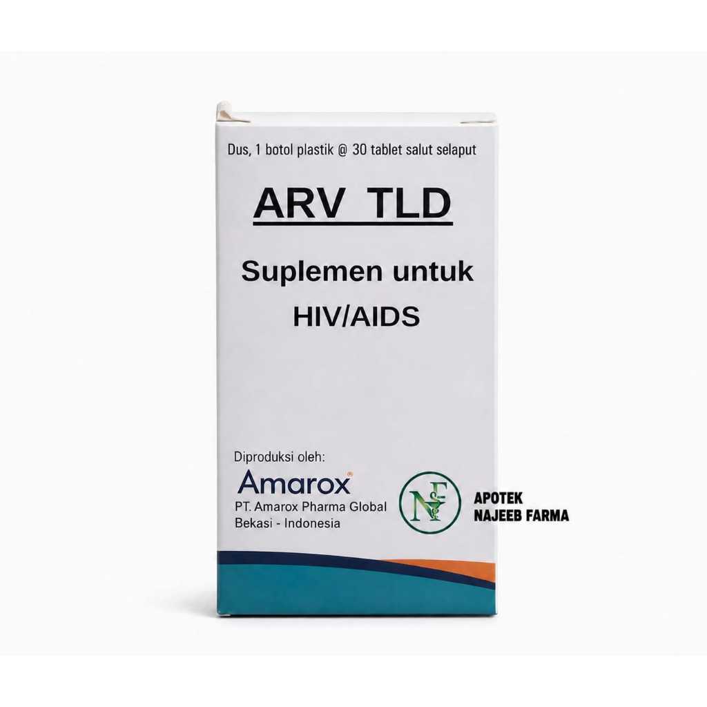 ARV TLD SUPLEMEN PEP PASIEN ODHIV ISI 30 TAB