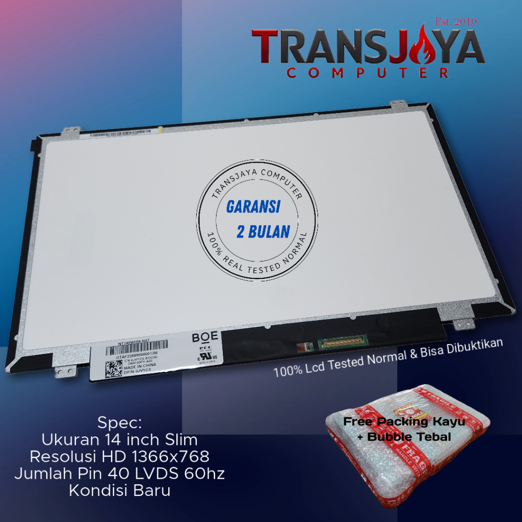 LCD LED Lenovo Ideapad U410 S400 S410 S410p 14.0 Slim 40pin