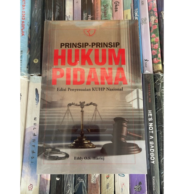 Prinsip-Prinsip Hukum Pidana By Eddy O. S. Hiariej