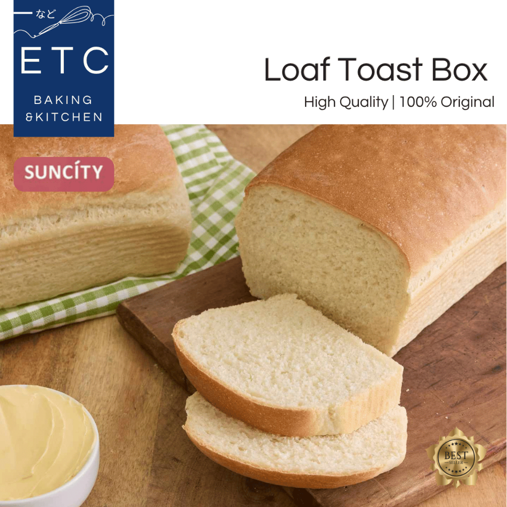 [ETC.Baking] SUNCITY – Loaf Toast Box Multifungsi | Loyang Persegi Roti Panggang Kukus Pan Monna Ant