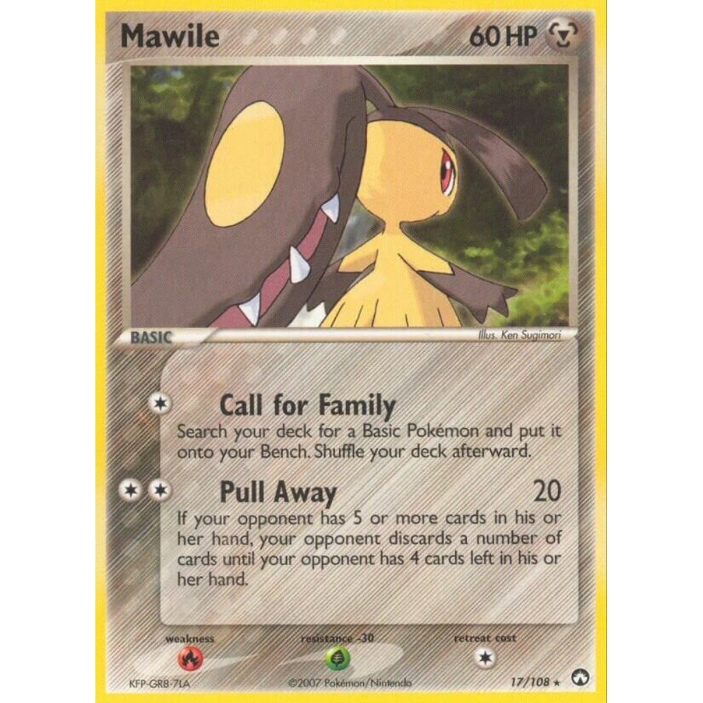 Tcg Pokemon Mawile EXPK 2007 Eng