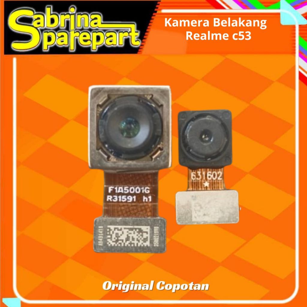 Kamera Belakang Realme C53 Original second Copotan