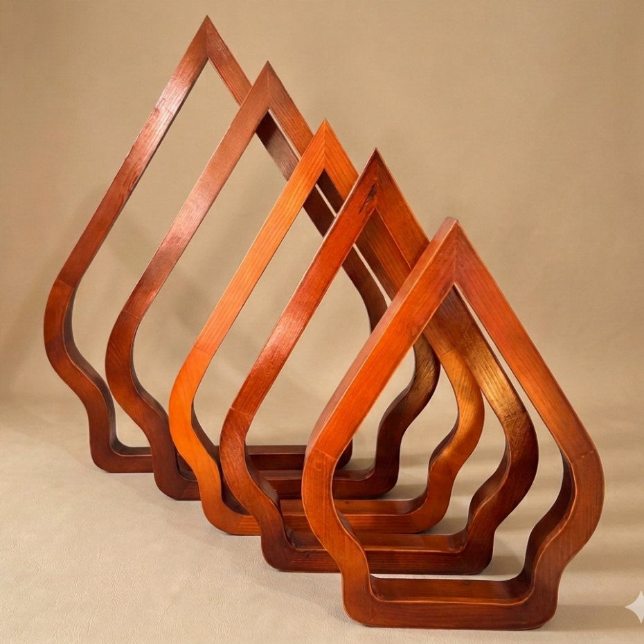 READY STOK Frame Gunungan/Wayang/Mahar Gunungan Frame Kayu Gunungan