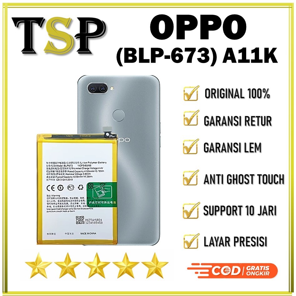 BATERAI BATRAI BATRE  OPPO (BLP-673) A11K BATERAI BATTERY ORIGINAL 100%
