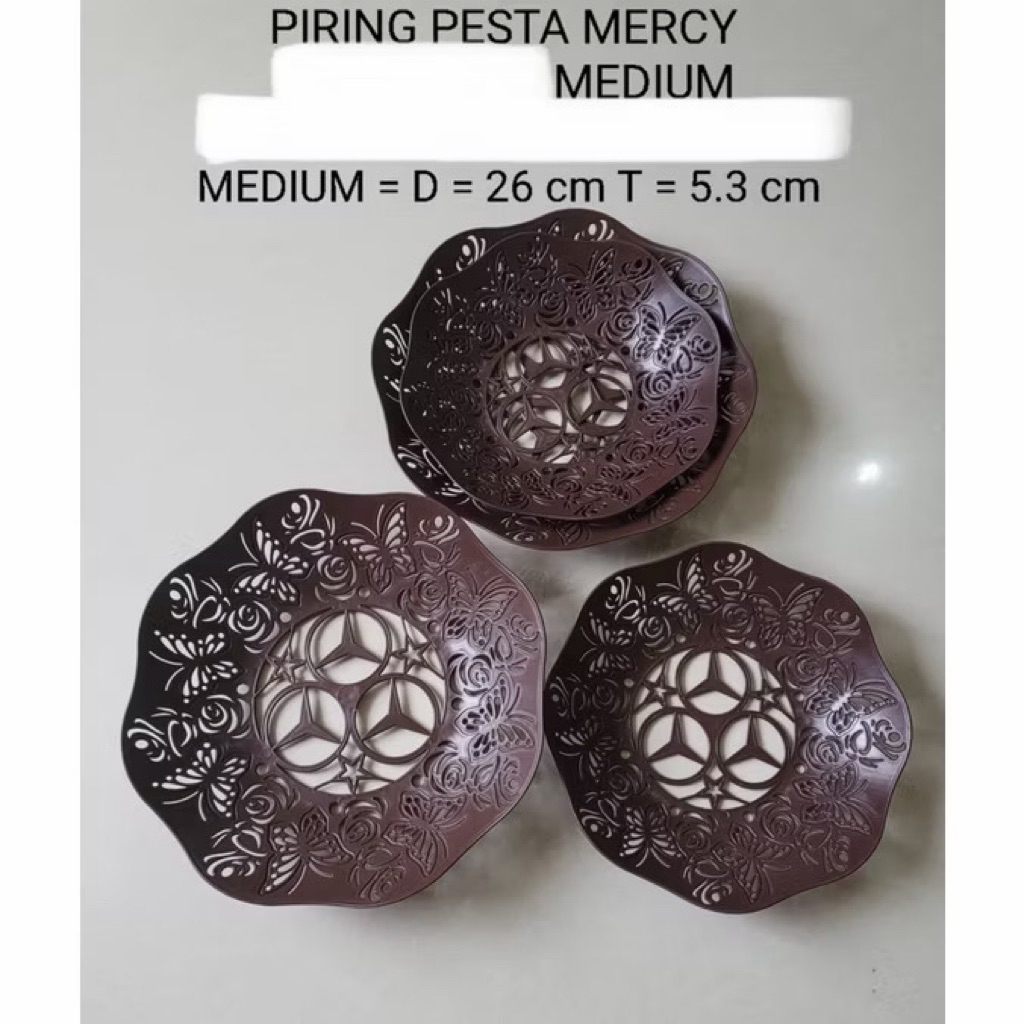 piring rotan bunga mawar / piring buah rotan motif bunga ukir / piring anyaman rotan