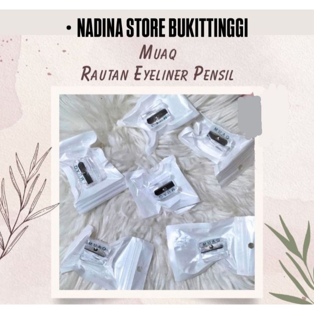 MUAQ Rautan Pencil Eyeliner