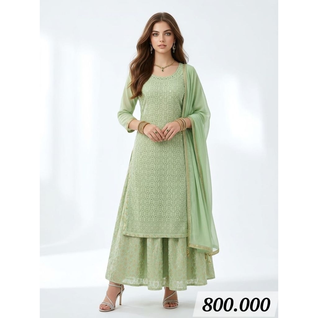 Stelan Baju India Pakistan Model Baru