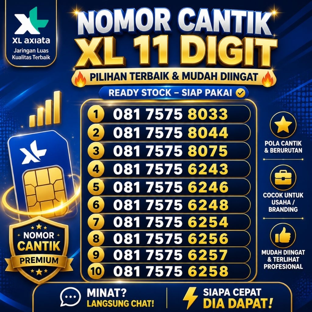 nomer cantik 11 digit