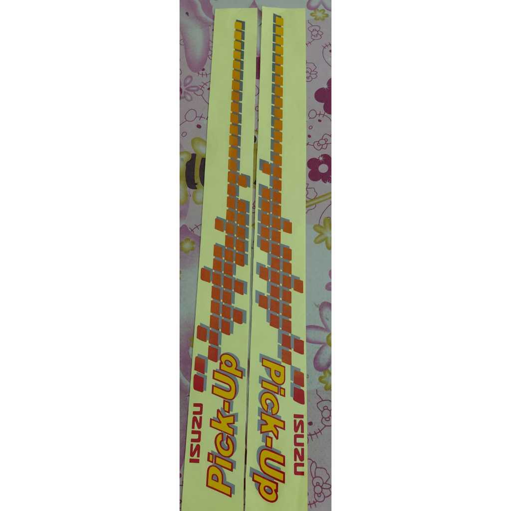 stiker body isuzu panther pick up / stiker mobil panther pick up / stiker panther pick up isuzu pick