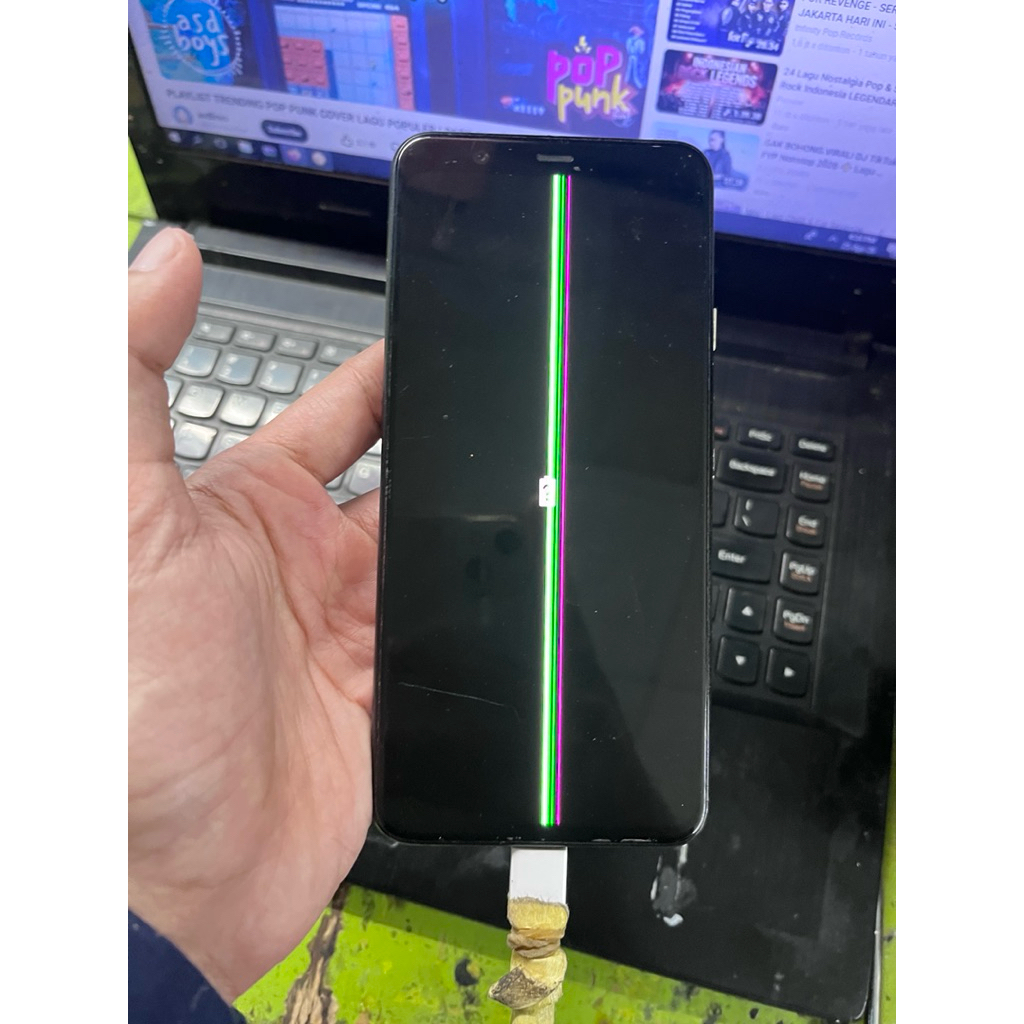 GOPIX Pixel 4 XL 6/128GB LCD Garis No Baterai Mesin Nyala Murah