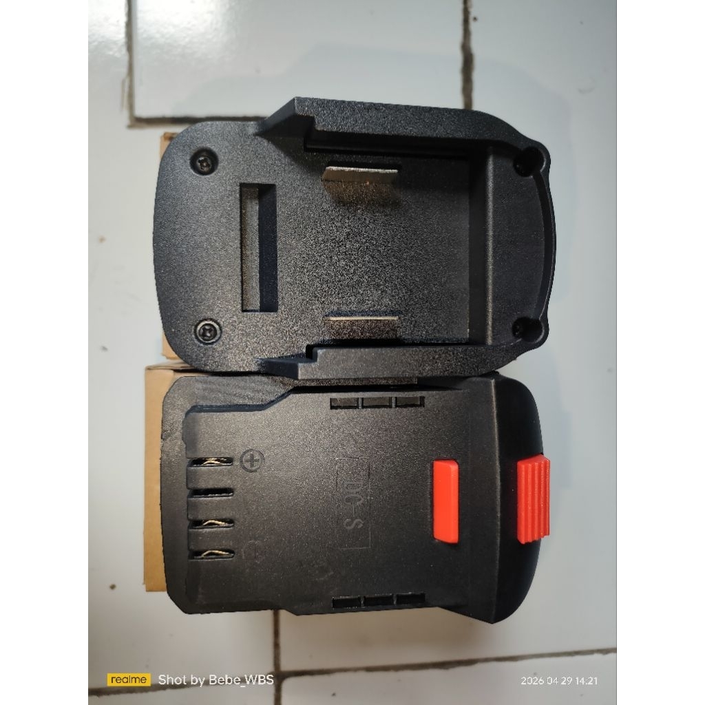 Adaptor converter baterai LXT to Dongcheng