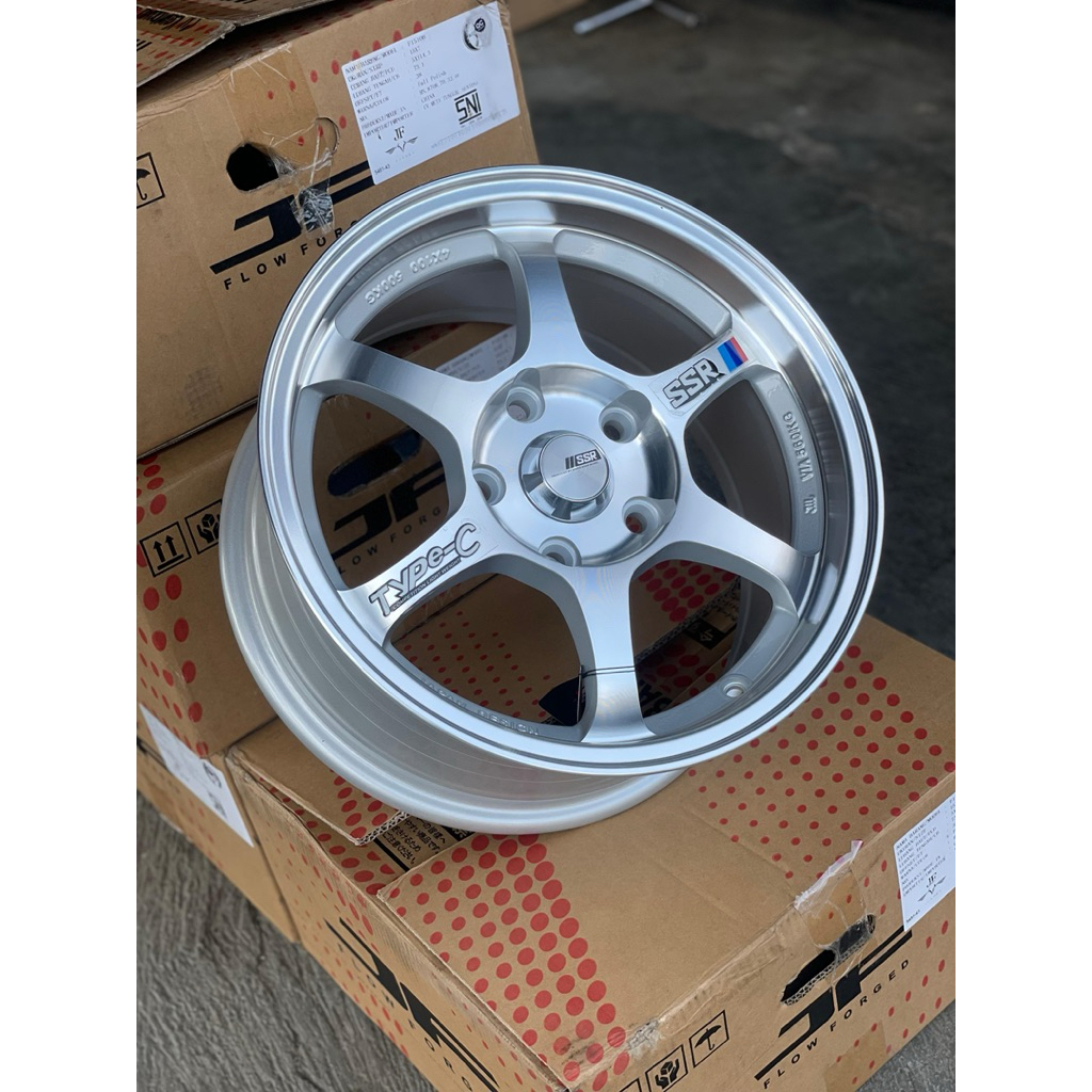 ssr type c ring 15 pcd 5x114 full polis baru