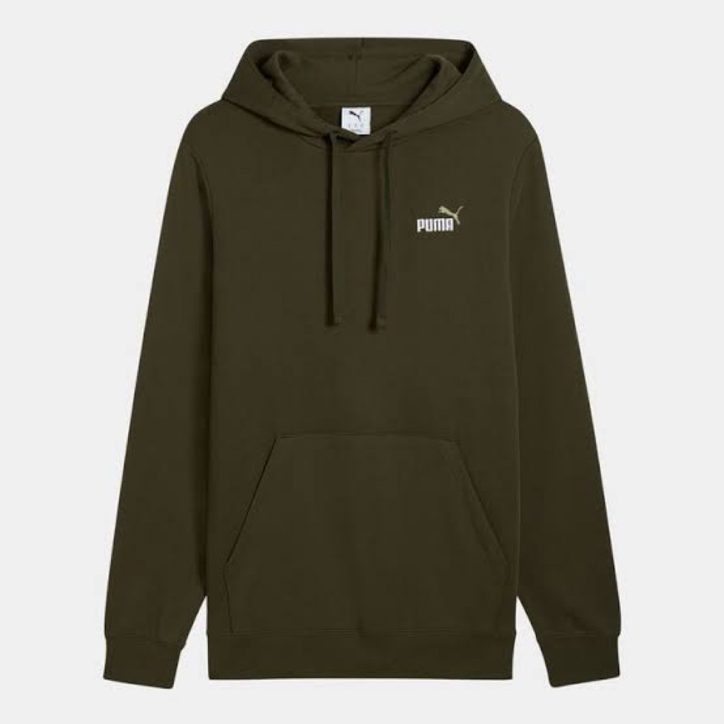 Hoodie Puma Original sz L sweater olive green