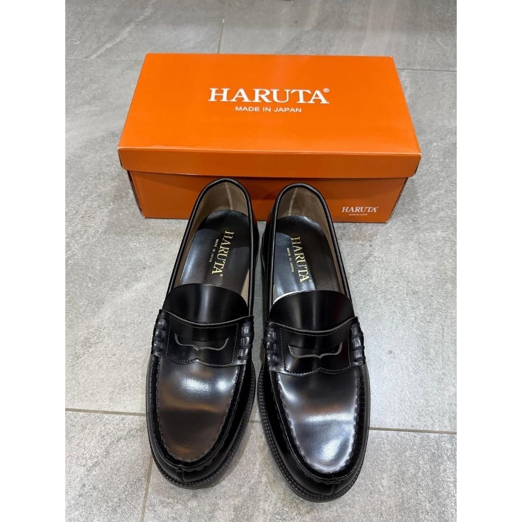 LOAFERS HARUTA 906 ORIGINAL LEATHER not haruta arvin 6550 gh bass weejuns zara nappa milano andre an