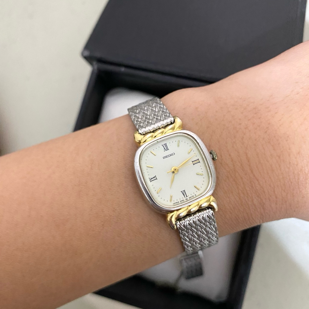 jam seiko vintage lady roman index all original | seiko tisse seiko tank seiko lassale seiko dolce s