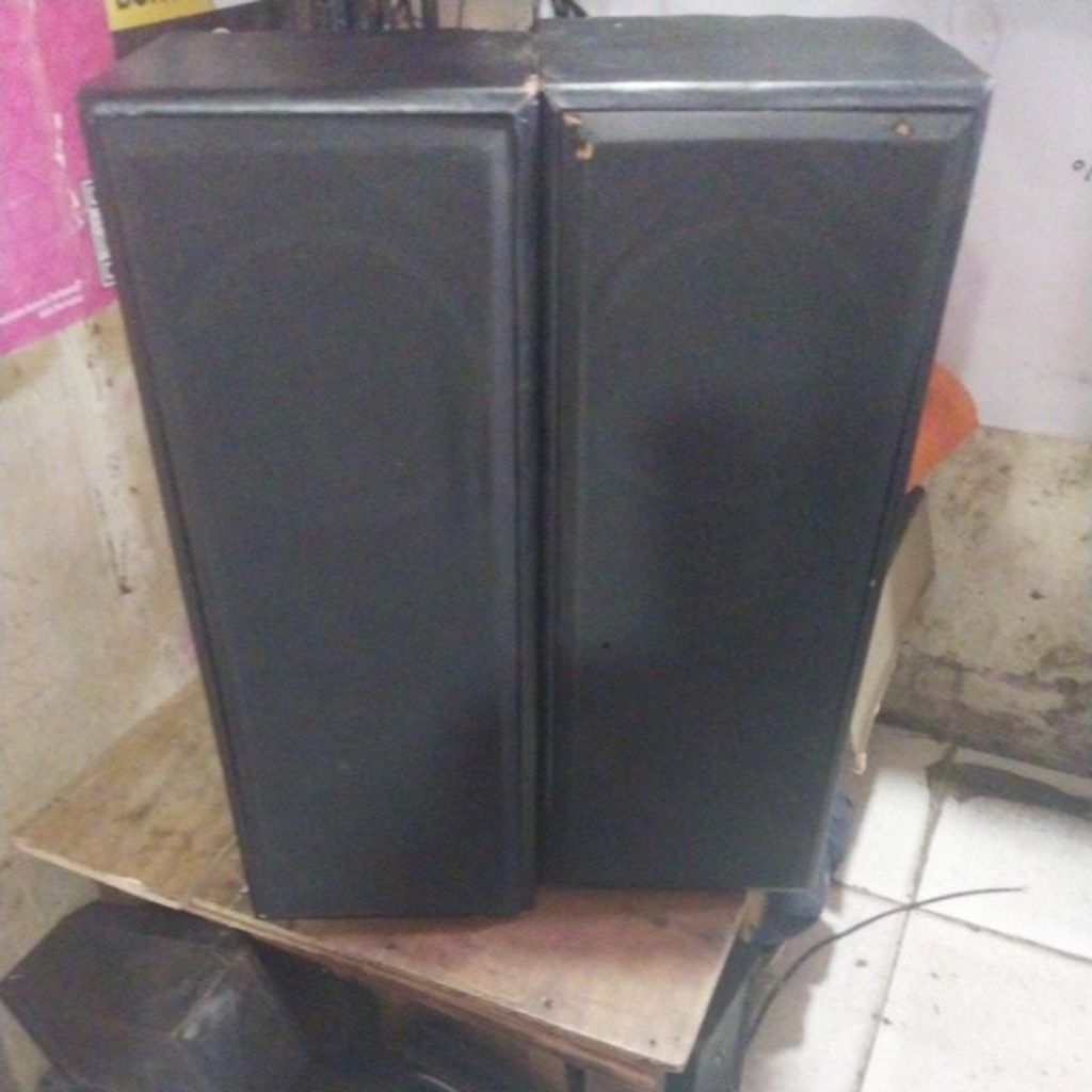 Sepasang speaker pasif 5 inch double