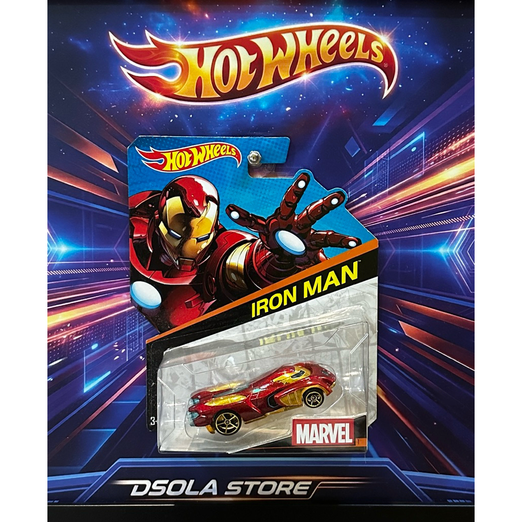 HOT WHEELS PREMIUM - MARVEL IRONMAN
