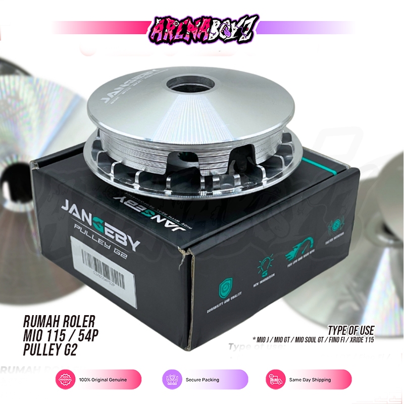 JANGEBY Custom Pulley Mio J 54P 13.8 Rumah Roller Mio GT Soul GT 115 Fino Fi Xride 115 Original