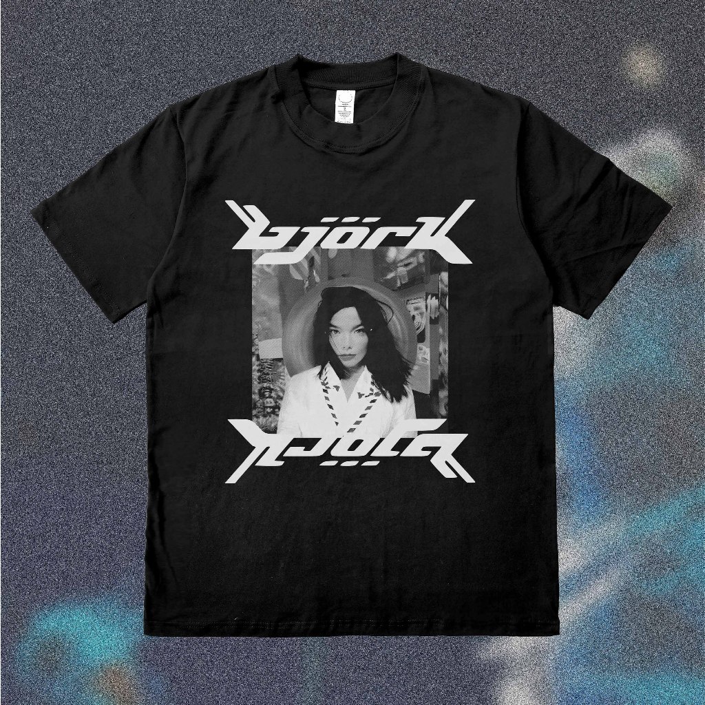 Bjork Heavyweight 16s - Kaos Band Bjork Album Post heavy Cotton Combed Bootleg