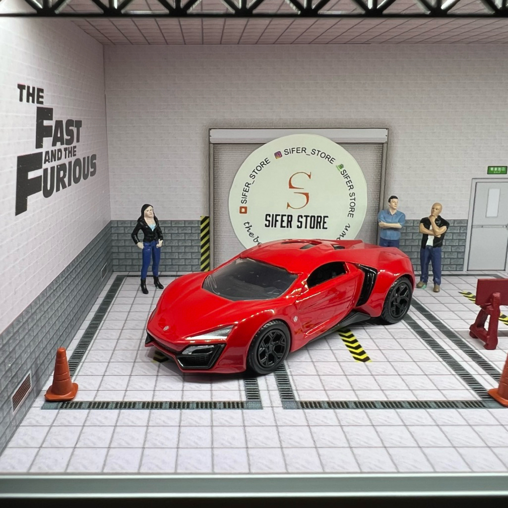 JADA TOYS FAST AND FURIOUS LYKAN HYPERSPORT