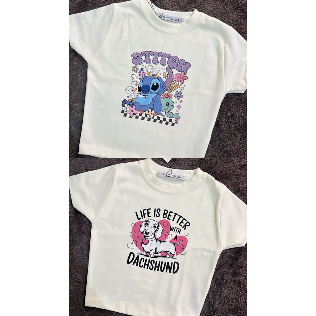 Baju Crop Zara New Tag