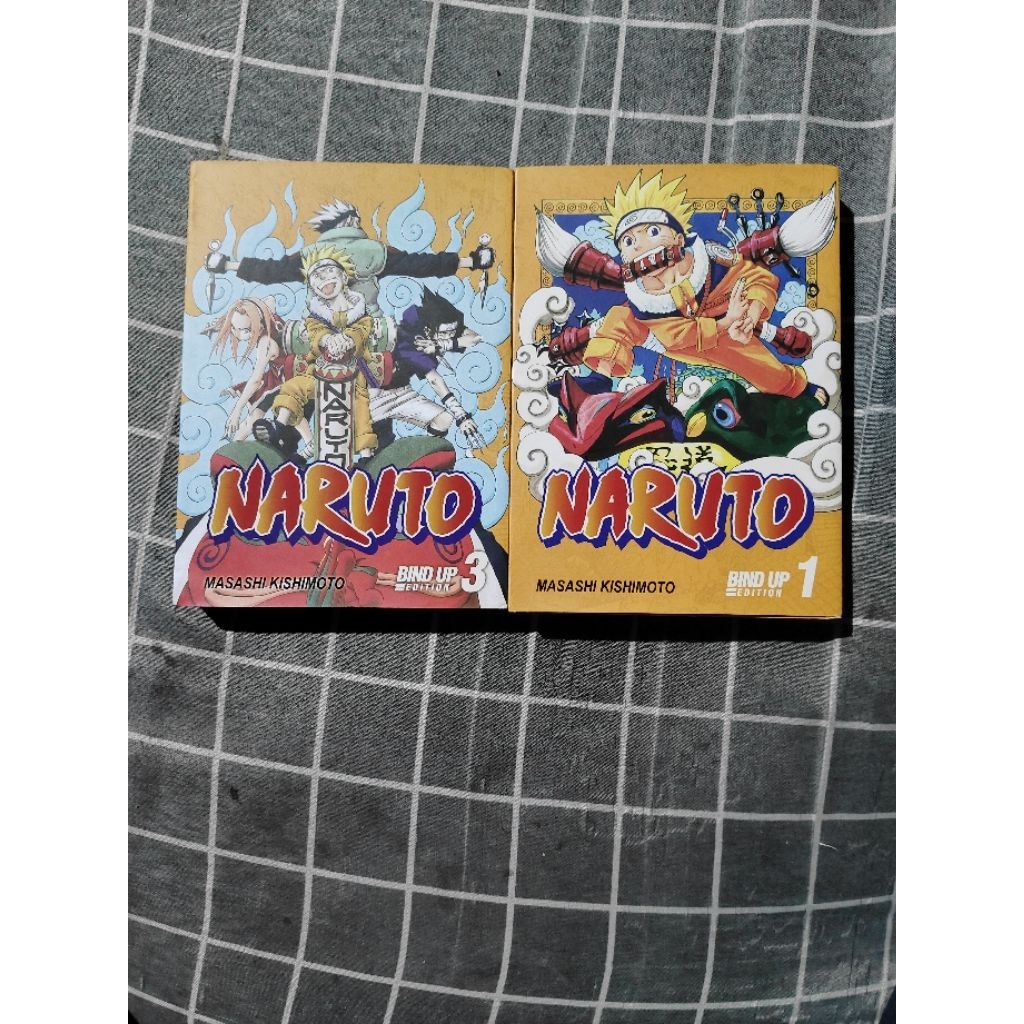 Preloved komik Naruto bind up
