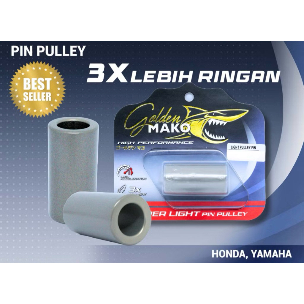 GOLDEN MAKO PIN PULLEY SUPERLIGHT BOSHING PULLEY BOSH RUMAH ROLLER  MOTOR SERIES