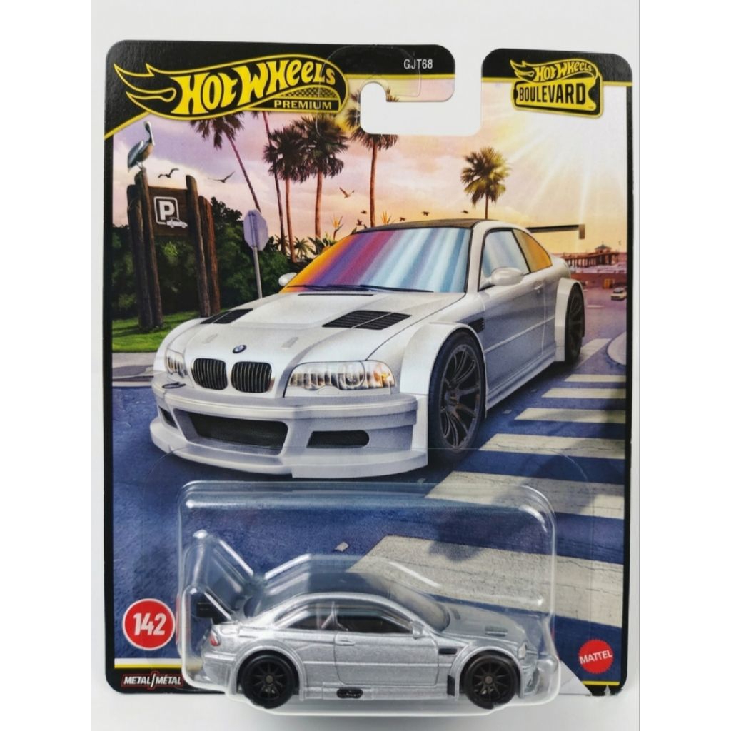 Hot Wheels Premium BMW M3 GTR Boulevard — Diecast 1: 64 Original Mattel