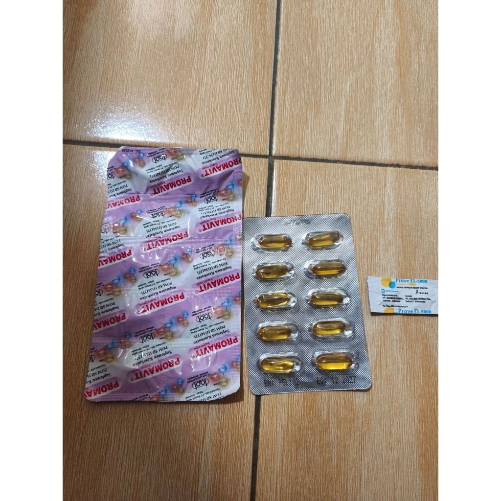 vitamin ibu hamil (promavit, prolacta)