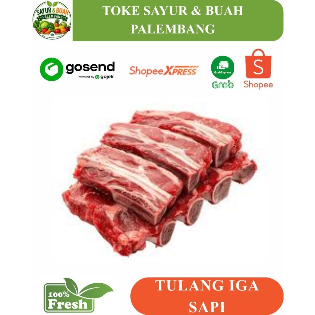 Tulang iga sapi Fresh - Toke sayur palembang