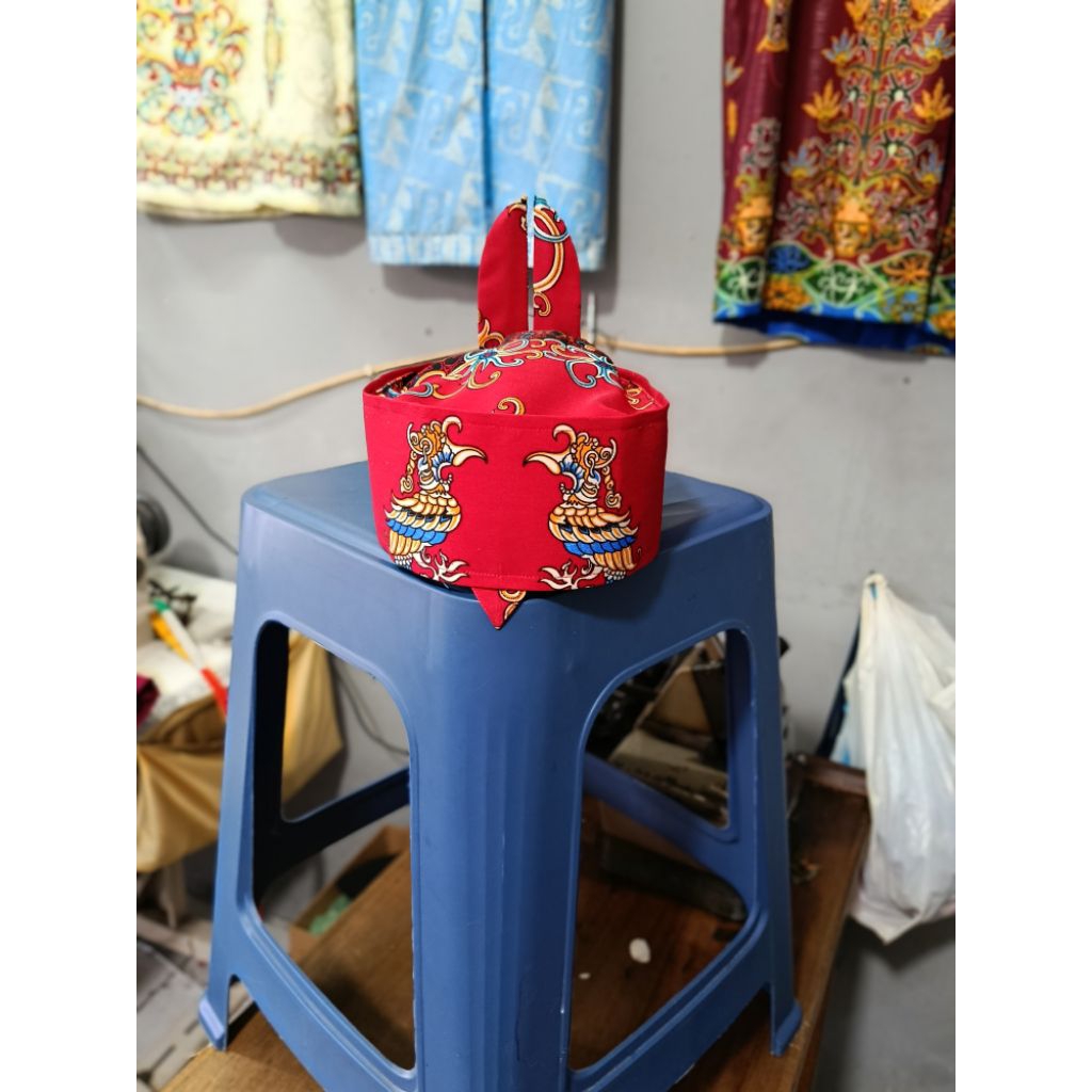 lawung dayak Kalimantan, motif batik