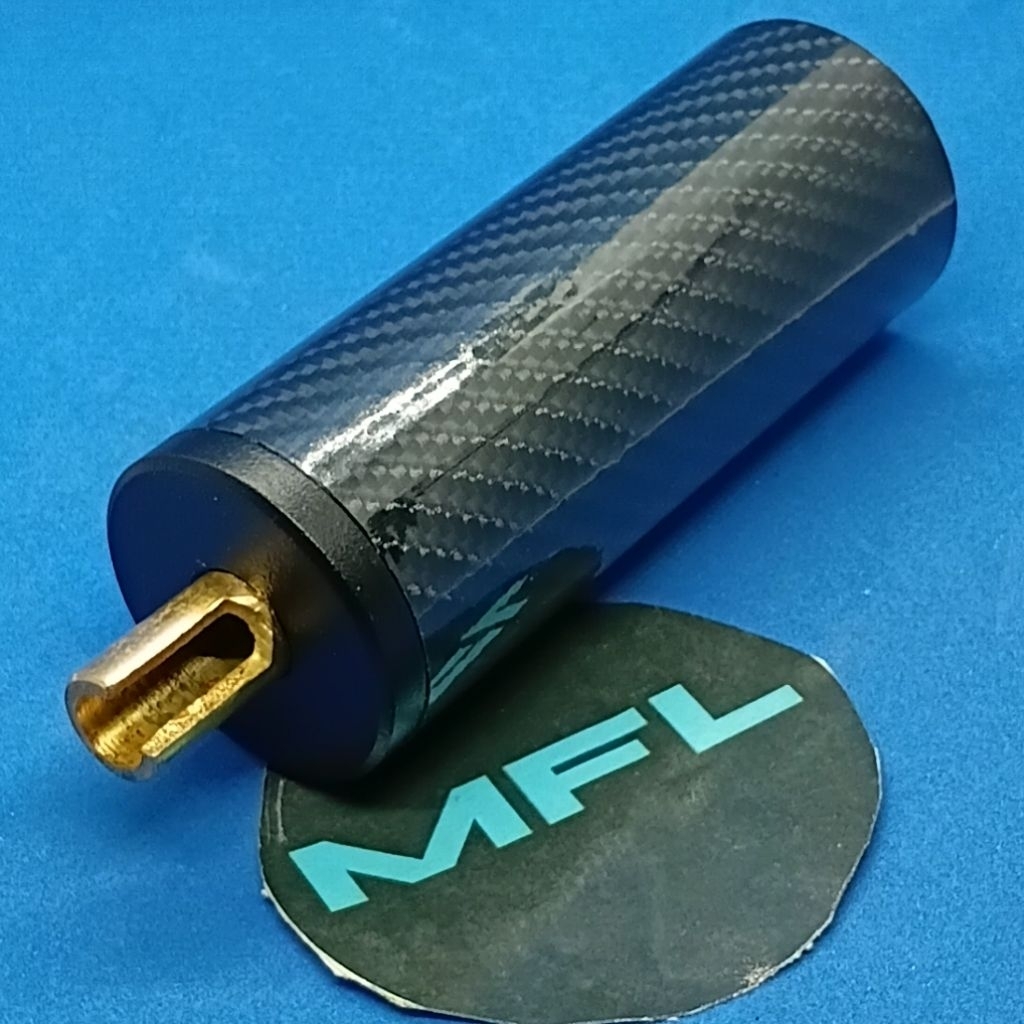 Peredam KARBON Hitam Polos & Nepel Canon