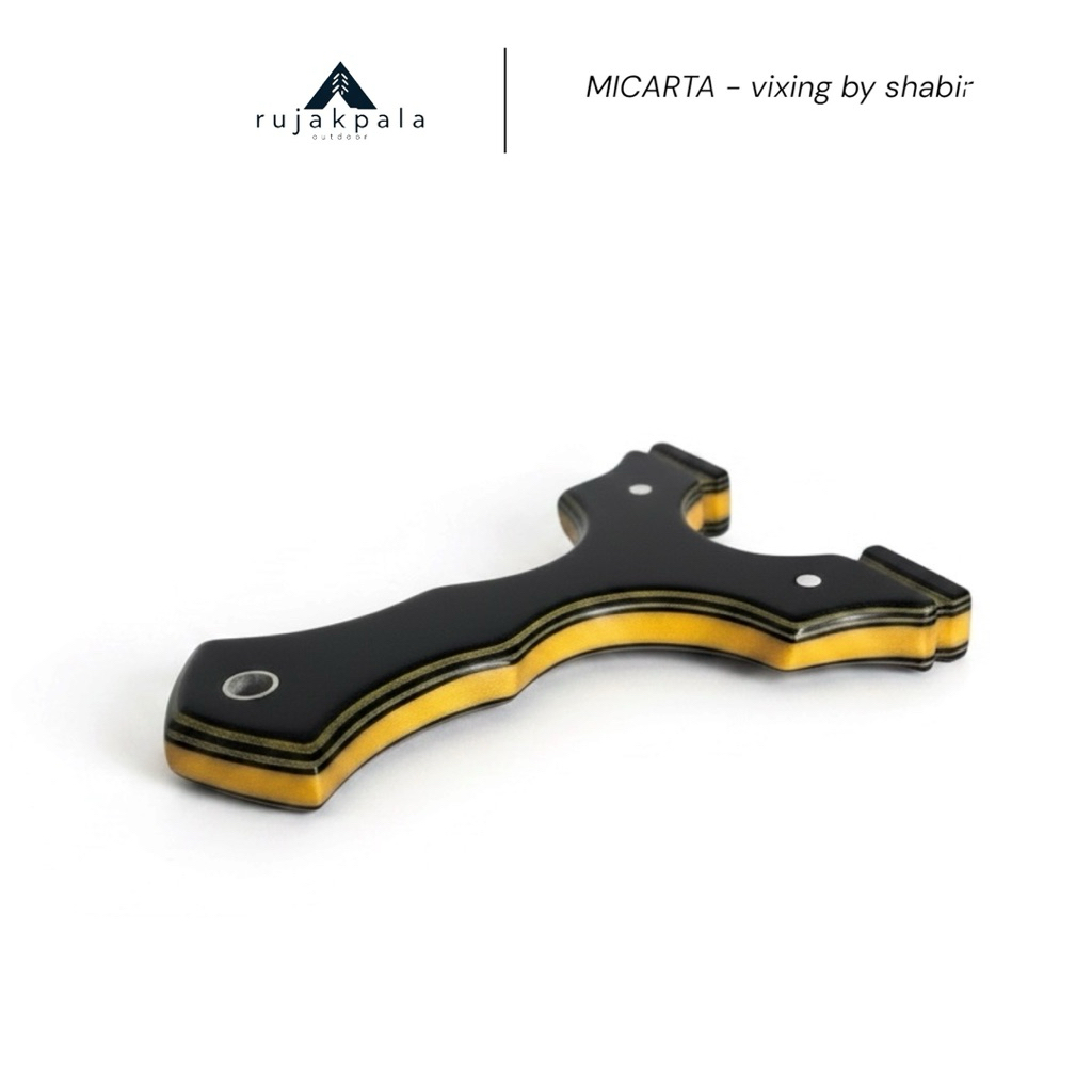 vixing - ketapel premium tull micarta / olahraga profesional - full set by shabir