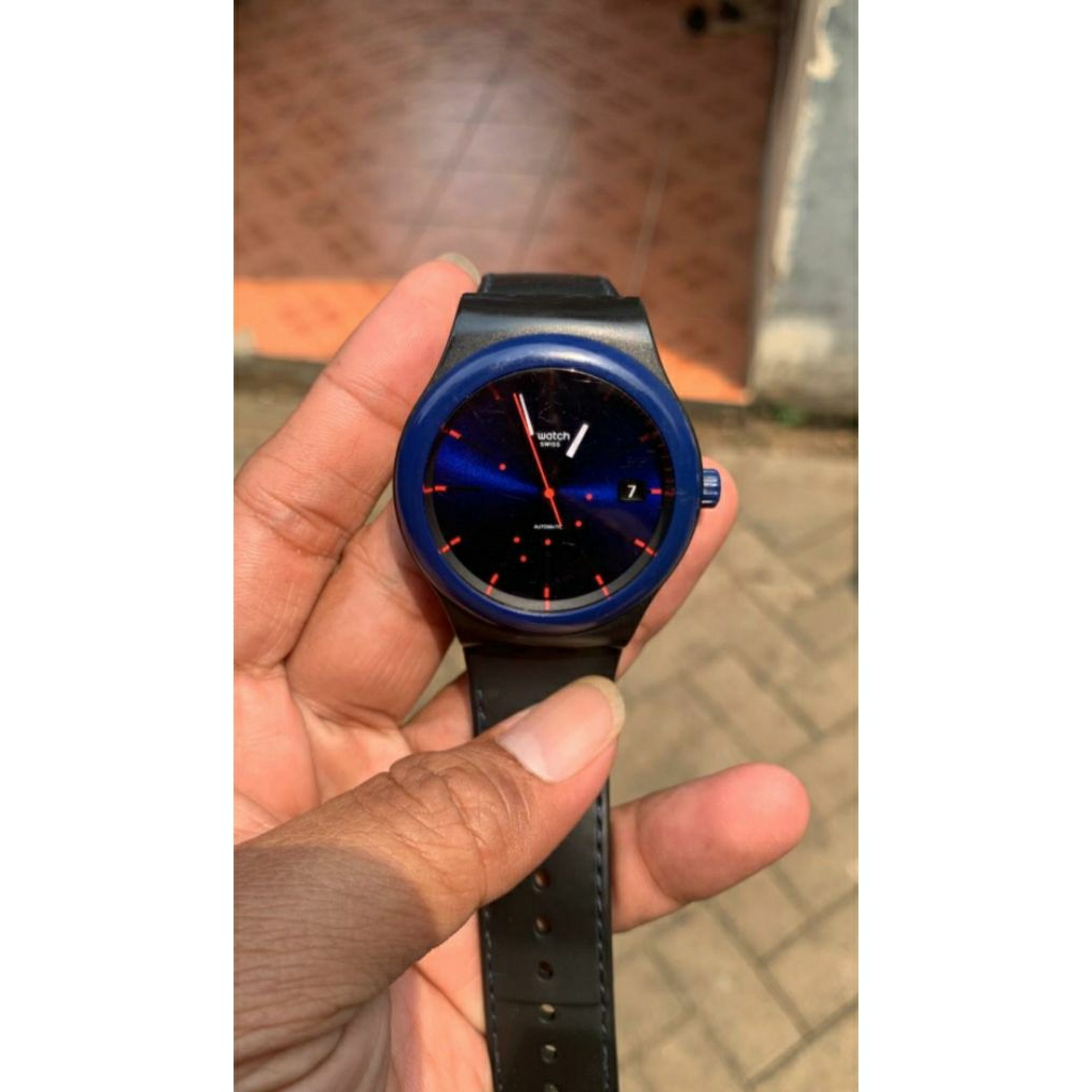 JAM SWATCH AUTOMATIC SUTN403 SECOND MULUS BU