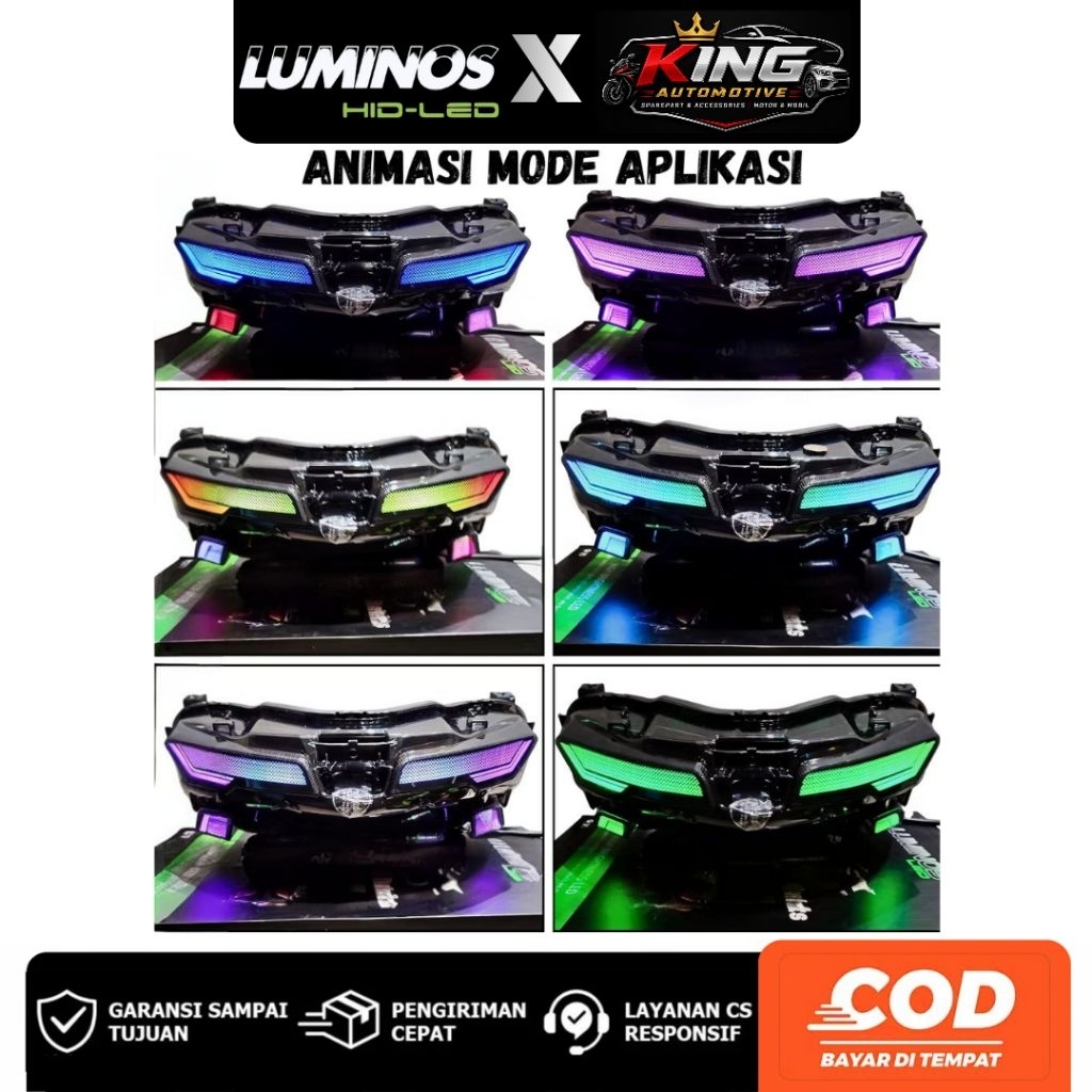 LUMINOS STOP REM NMAX TURBO - Lampu Stop NMAX Turbo New Luminos HID LED