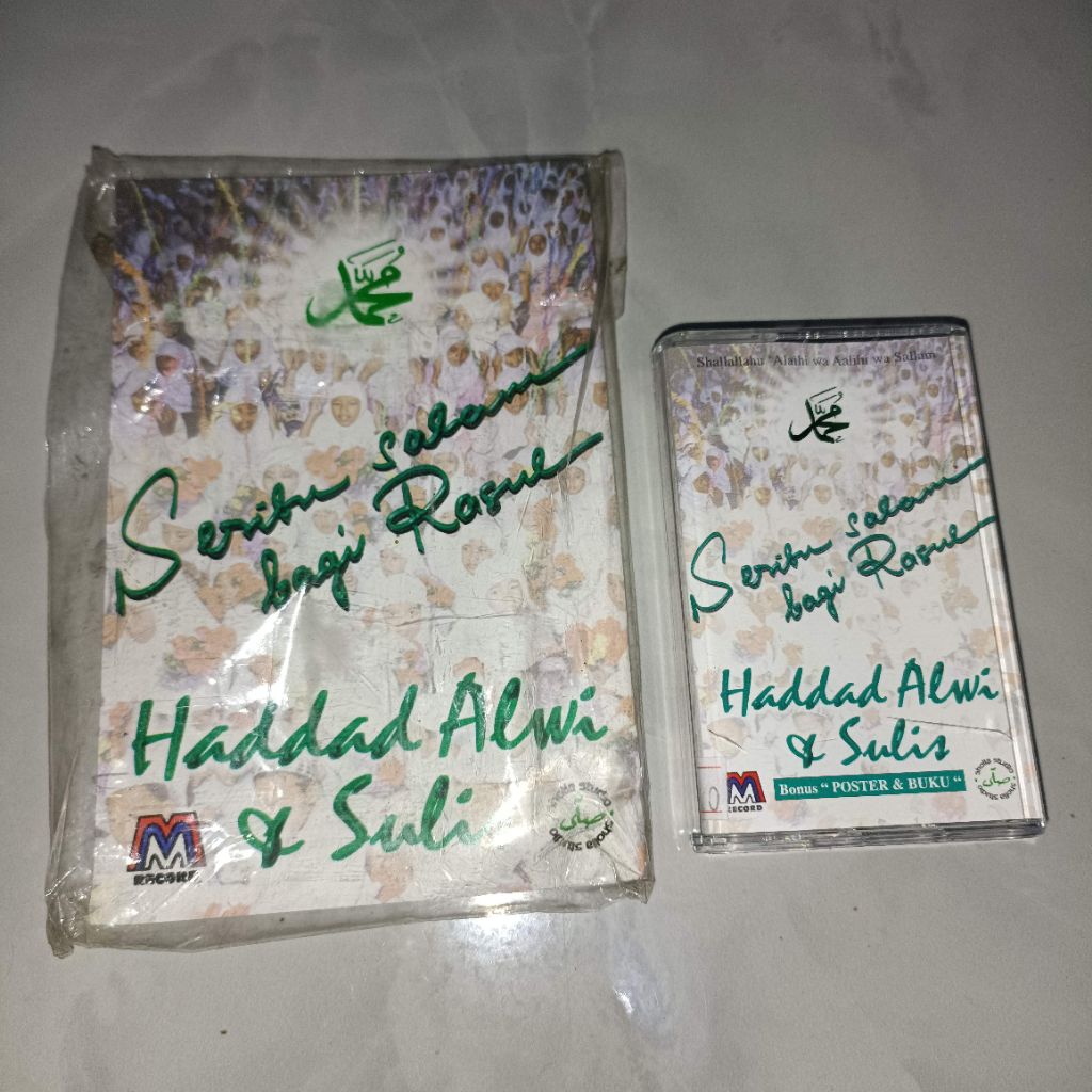 Kaset Pita Haddad Alwi & Sulis - Seribu Salam Bagi Rasul  + Buku Lirik