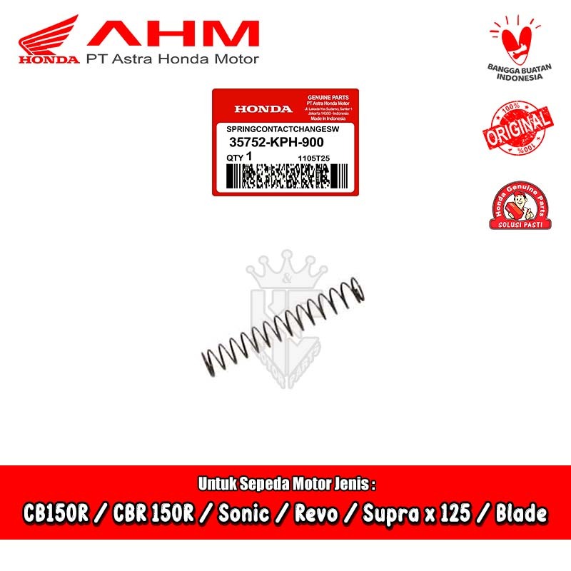 Per Switch Netral Karisma Supra x 125 Revo Blade CB CBR 150 R Sonic GTR AHM 35752-KPH-900